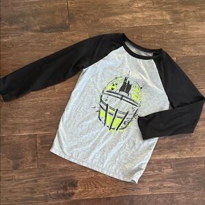 Jumping Beans Black and Gray Long Sleeve Tee